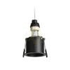ORCO süllyesztett lámpa fekete 230V LED GU10 9W
