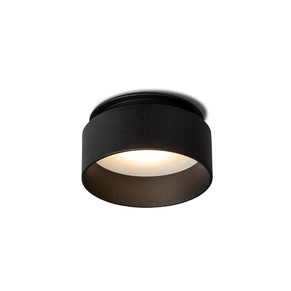 TORD süllyesztett lámpa fekete 230V LED GU10 9W