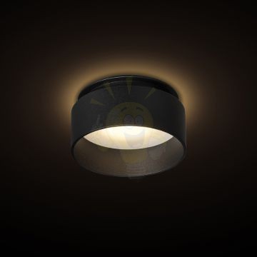 TORD süllyesztett lámpa fekete 230V LED GU10 9W