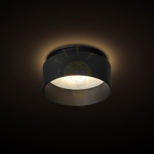 TORD süllyesztett lámpa fekete 230V LED GU10 9W