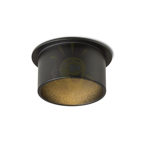 ORTA süllyesztett lámpa fekete 230V LED GU10 9W