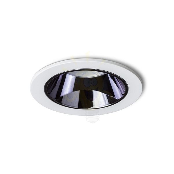 ANSEL süllyesztett lámpa fehér fekete króm 230V LED 12W 60°  3000K