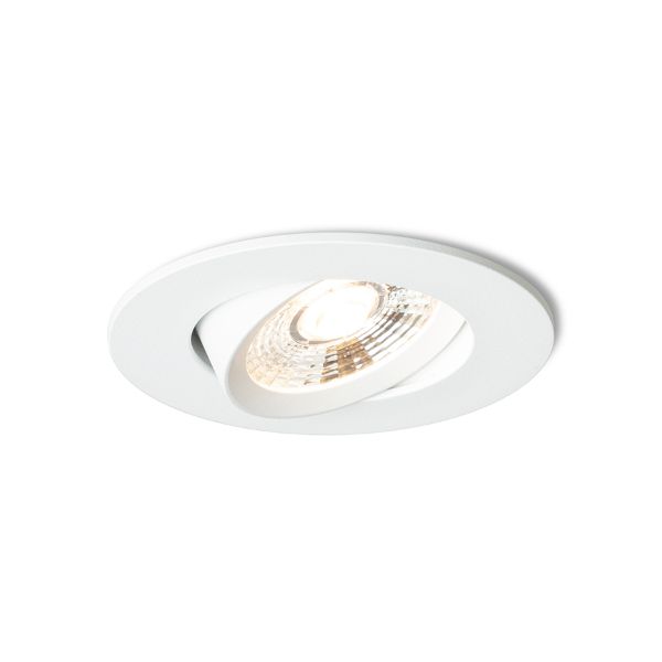 NEFRIT DIMM süllyesztett lámpa fehér 230V LED 6W 36° 3000K