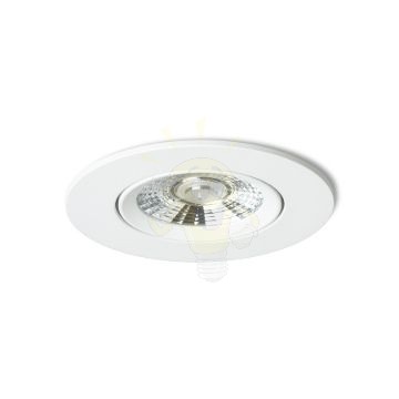 NEFRIT DIMM süllyesztett lámpa fehér 230V LED 6W 36° 3000K
