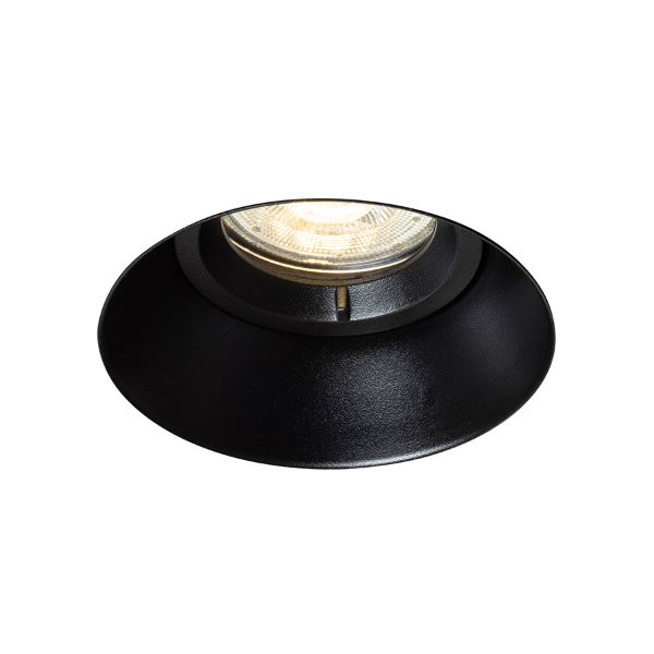IPSO R IP65 süllyesztett lámpa fekete 230V LED GU10 9W IP65