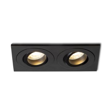 GALO II süllyesztett lámpa fekete 230V LED GU10 9W IP65