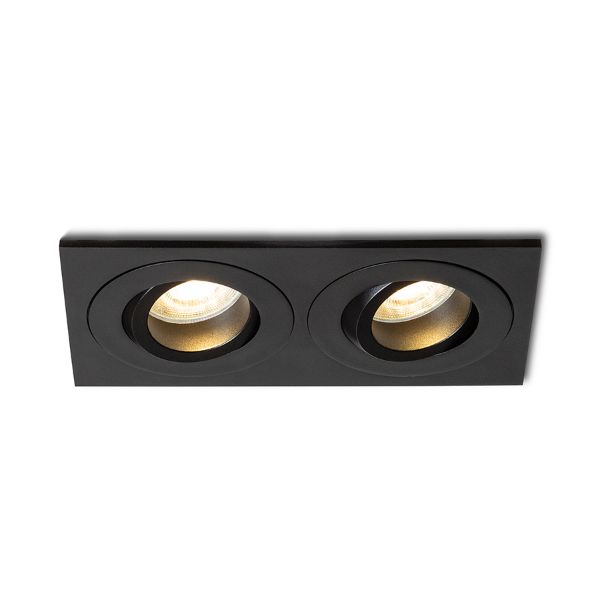 GALO II süllyesztett lámpa fekete 230V LED GU10 9W IP65