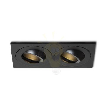 GALO II süllyesztett lámpa fekete 230V LED GU10 9W IP65