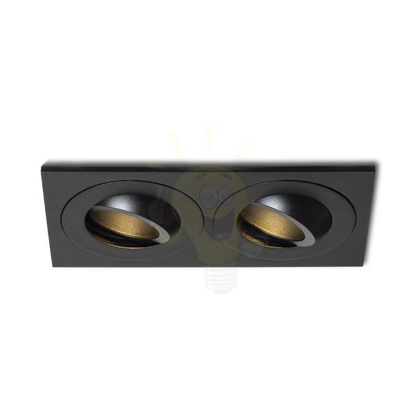 GALO II süllyesztett lámpa fekete 230V LED GU10 9W IP65