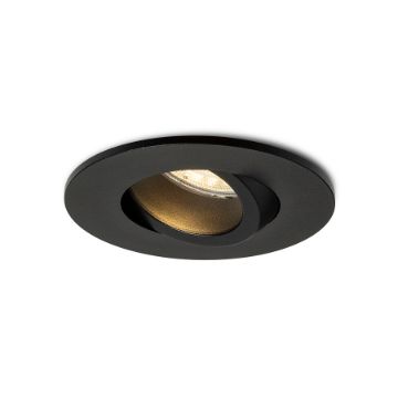 GALO R süllyesztett lámpa fekete 230V LED GU10 9W IP65