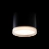 MEMA mennyezeti lámpa fekete szatén akril 230V LED GX53 7W