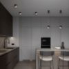 JUNIPER függő behúzható fekete/aranysárga  230V LED 15W 30°  3000K