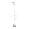 JUNIPER függő behúzható fehér króm 230V LED 15W 30°  3000K