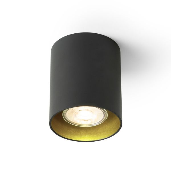 MANTOVA I mennyezeti lámpa fekete/gyöngyházarany  230V LED GU10 7W