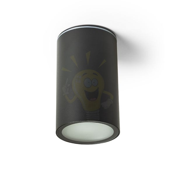 DUNE E27 mennyezeti lámpa fekete 230V LED E27 9W IP65