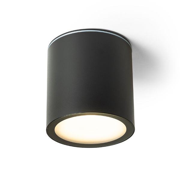 DUNE ES111 mennyezeti lámpa fekete 230V LED GU10 9W IP65