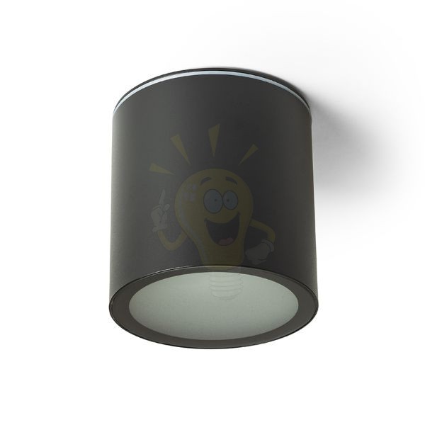 DUNE ES111 mennyezeti lámpa fekete 230V LED GU10 9W IP65