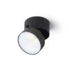 FLAVIO R felületre szerelhető fekete 230V LED 6W 110° IP54 3000K