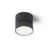 FLAVIO R felületre szerelhető fekete 230V LED 6W 110° IP54 3000K