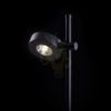 KATONA állólámpa / leszúrható spot lámpa fekete  230V LED 7W 70° IP54  3000K