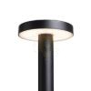 GEVALIA 20 leszúrható spot lámpa fekete matt akril 230V LED LED 5W IP65 3000K