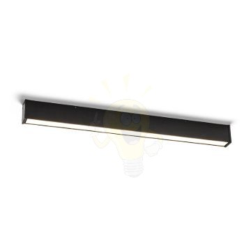 CARME 100 felületre szerelhető fekete 230V LED 35W IP65 3000K