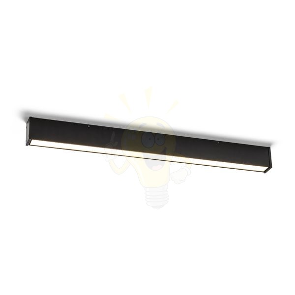 CARME 100 felületre szerelhető fekete 230V LED 35W IP65 3000K