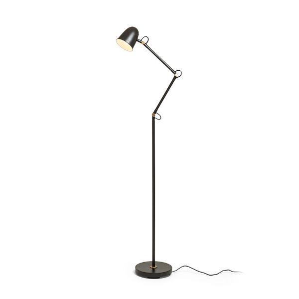 DANNY állólámpa fekete sárgaréz 230V LED E14 5W