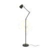 DANNY állólámpa fekete sárgaréz 230V LED E14 5W