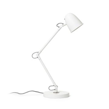 DANNY asztali lámpa fehér matt nikkel 230V LED E14 5W