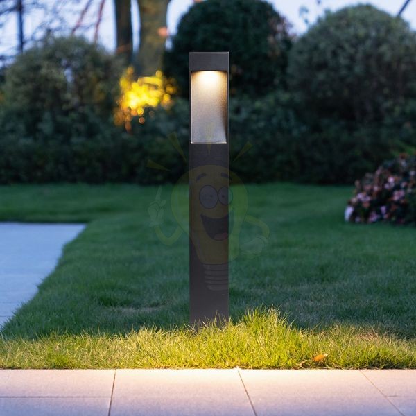 TORIN 60 kültéri állólámpa – fekete bollard LED lámpa