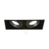 ELECTRA II GU10 frameless fekete 230V LED GU10 8W
