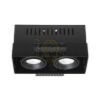 ELECTRA II GU10 frameless fekete 230V LED GU10 8W