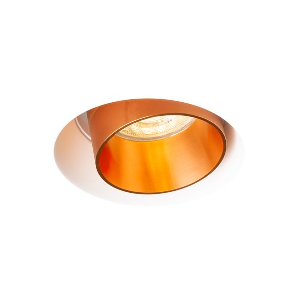 DAYTONA dönthető lámpa gipsz/szálcsiszolt réz 230V LED GU10 8W