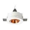 DAYTONA dönthető lámpa gipsz/szálcsiszolt réz 230V LED GU10 8W