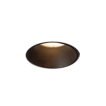 DAYTONA rögzített lámpa gipsz/fekete 230V LED GU10 8W