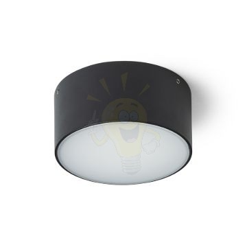 LARISA OUT 12 felületre szerelhető fekete  230V LED 10W IP65  3000K 4000K 5700K