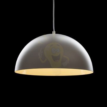 GLADYS 40 függő lámpa fehér/fehér 230V LED E27 30W
