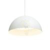 GLADYS 40 függő lámpa fehér/fehér 230V LED E27 30W