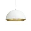 GLADYS 30 függő lámpa fehér/aranysárga  230V LED E27 15W