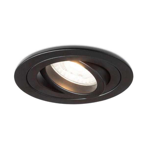 PASADENA GU10 R  süllyesztett lámpa fekete  230V LED GU10 7W