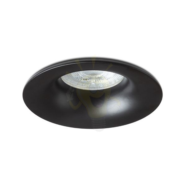 ISLA süllyesztett lámpa fekete  230V LED GU10 7W IP65