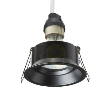 SOBER süllyesztett lámpa fekete  230V LED GU10 7W