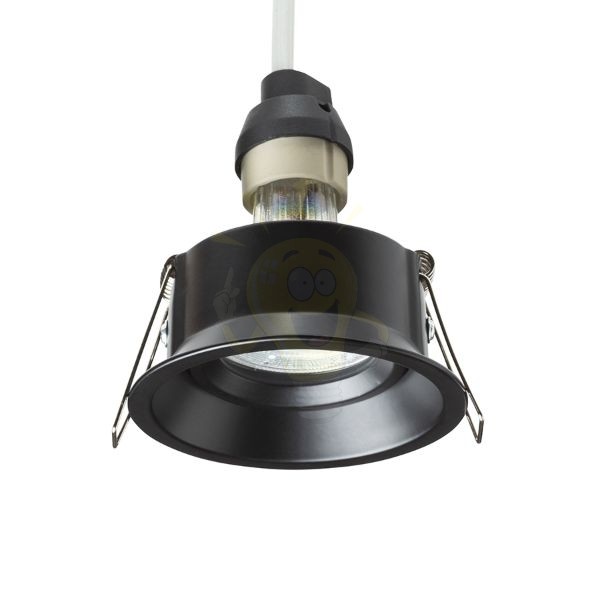 SOBER süllyesztett lámpa fekete  230V LED GU10 7W