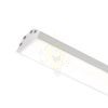 LED PROFILE J felületre szerelhető 1m fehér matt akrilát/alumínium 