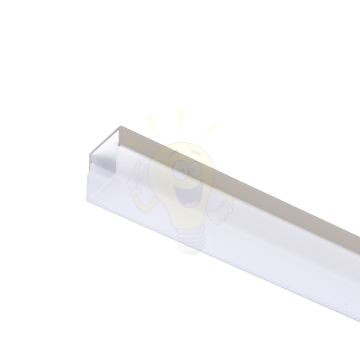 LED PROFILE H felületre szerelhető 1m fehér matt akrilát/alumínium 