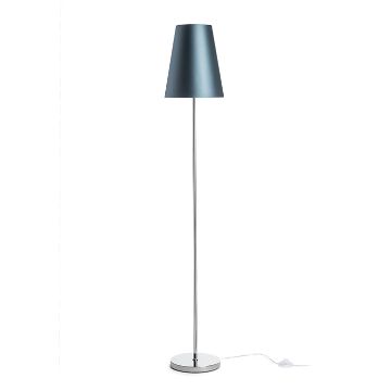 NYC/CONNY 25 állólámpa  Monaco petróleum kék/ezüst PVC/króm 230V LED E27 15W