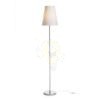 NYC/CONNY 25 állólámpa  Polycotton fehér/króm 230V LED E27 15W