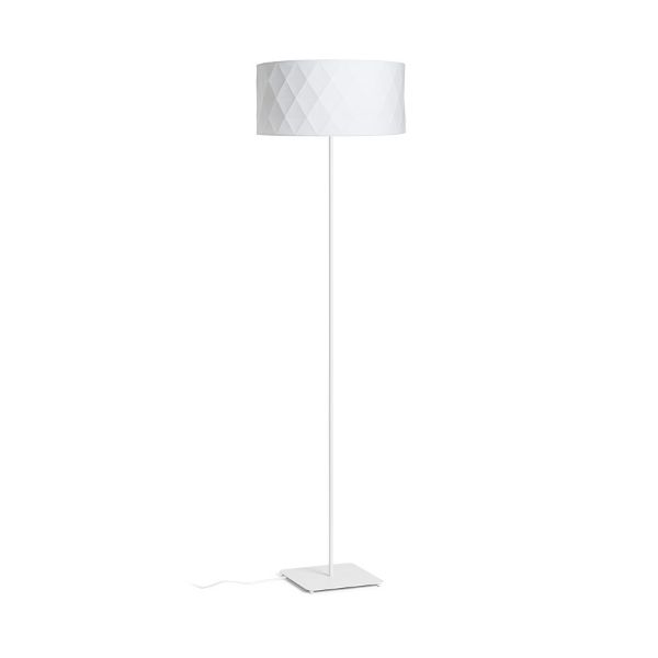 CORTINA/JAKARANDA állólámpa fehér/fehér textil/fém 230V LED E27 15W