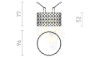 MARENGA RD4 52 süllyesztett lámpa fehér Eco PLA 230V LED 6W  3000K